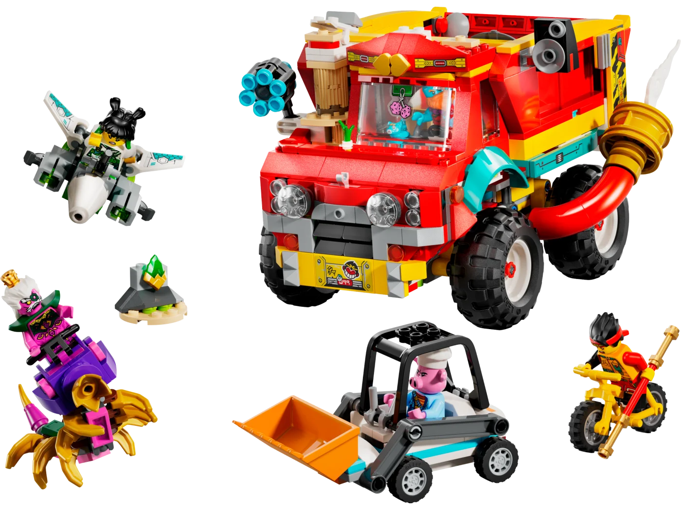 Monkie Kid's Team Power Truck
