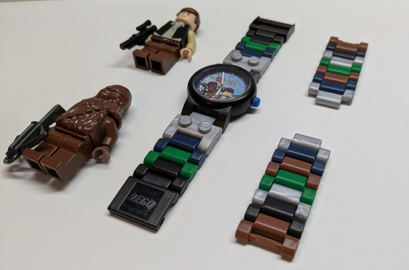Han Solo and Chewbacca Buildable Watch with Toy
