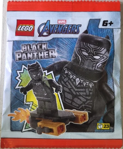 Black Panther with Hoverboard