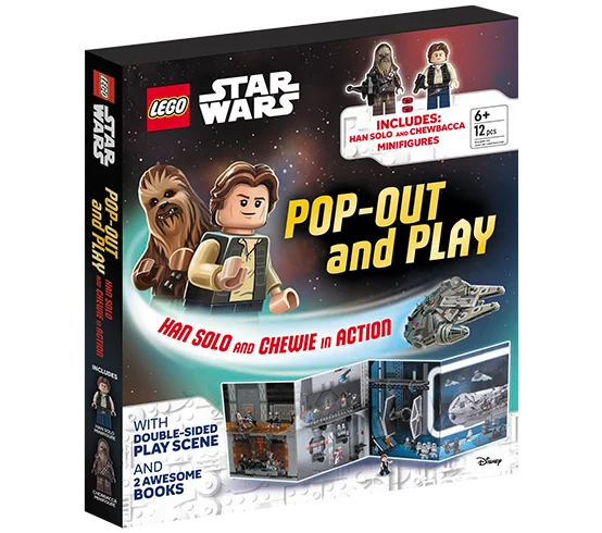 Star Wars: Pop-Out and Play: Han Solo and Chewie in Action